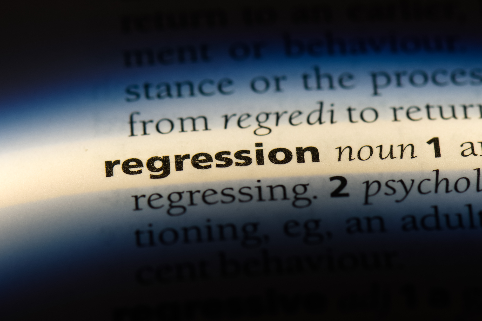 Ali je regresija res tisto, kar potrebujem?